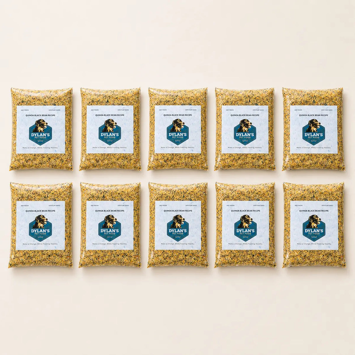 What's inside the Extra Small 24oz Box — 10 packs of allergy-friendly dog food