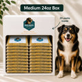 Allergy-friendly dog food for sensitive dogs — Medium 24oz Box with 20 packs stacked inside