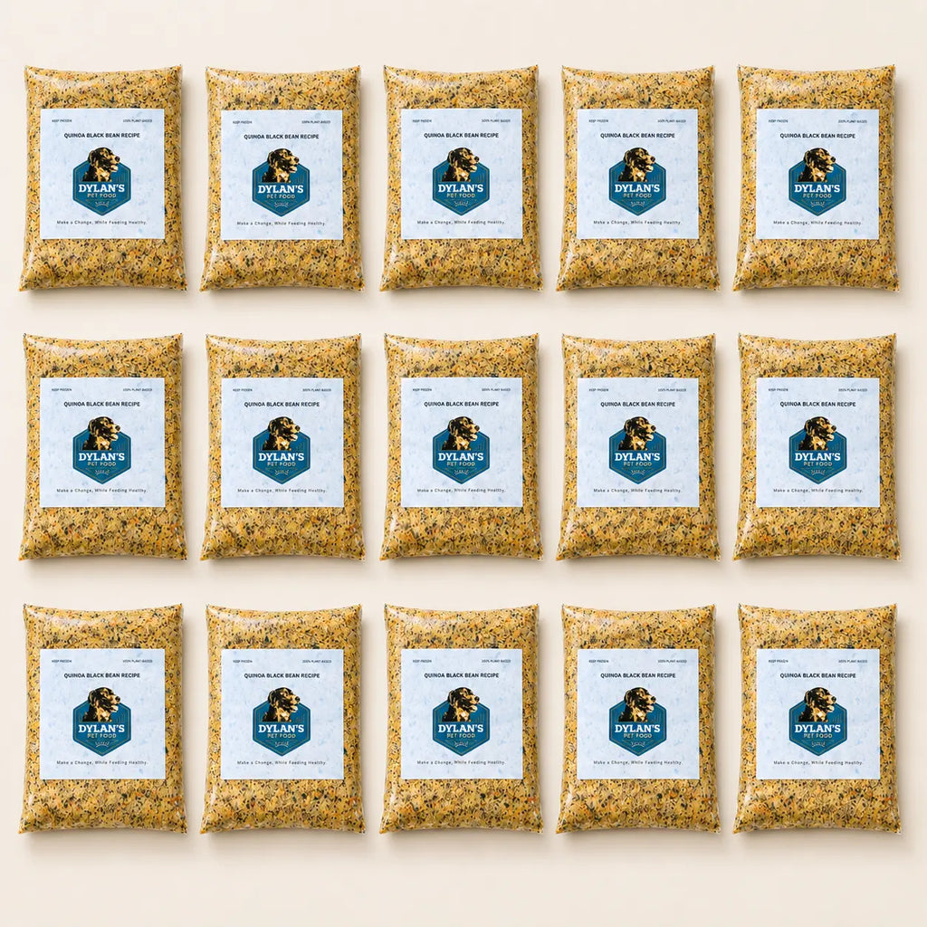 What's inside the Small 24oz Box — 15 packs of allergy-friendly dog food