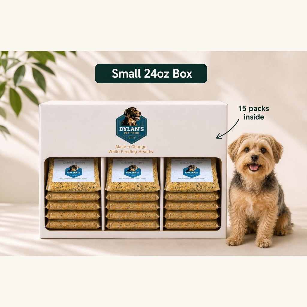 Allergy-friendly dog food for sensitive dogs — Small 24oz Box with 15 packs inside